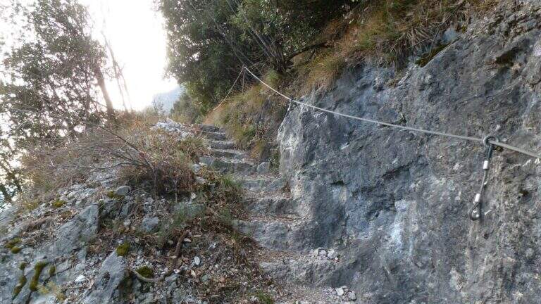 Ferrata Rino Pisetta alla Cima Garzolet (Sarche) - foto 40