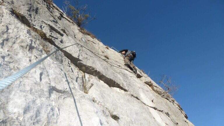 Ferrata Rino Pisetta alla Cima Garzolet (Sarche) - foto 26