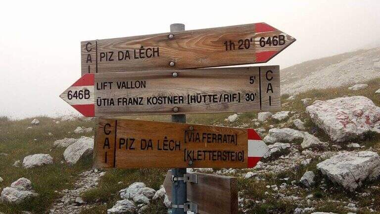 Ferrata Piz da Lech - foto 4