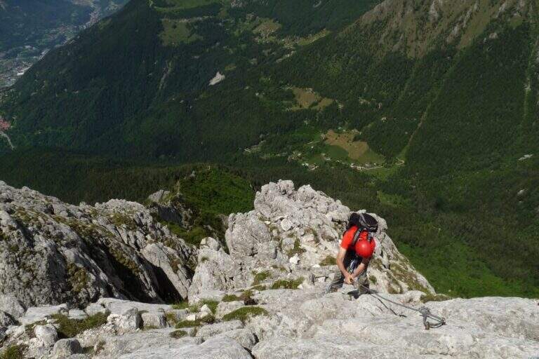 Ferrata al Pizzo Badile Camuno - foto 23