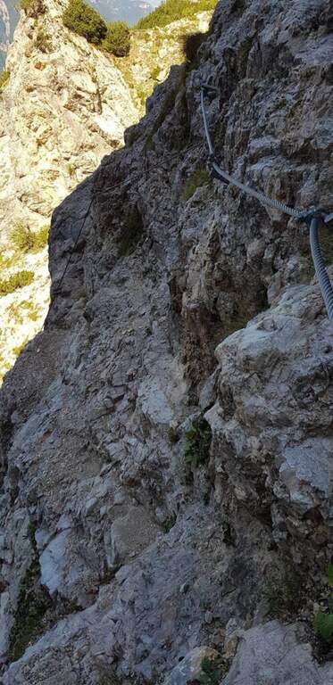 Sentiero Attrezzato Pojesi al Carega - foto 20