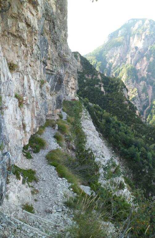 Sentiero Attrezzato Pojesi al Carega - foto 13