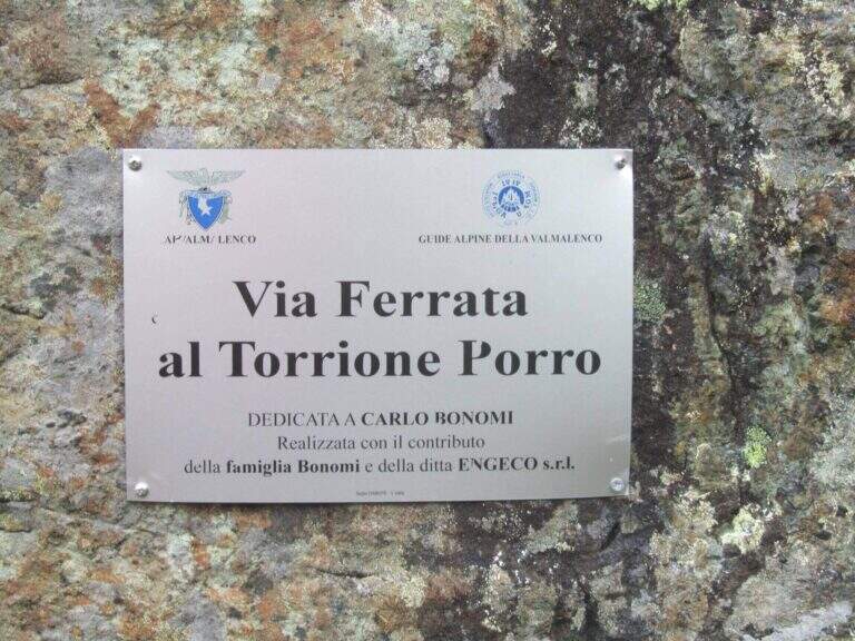 Ferrata al Torrione Porro