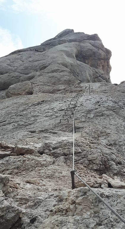 Ferrata di Punta Penia (cresta ovest della Marmolada) - foto 17