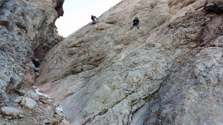 Ferrata di Punta Penia (cresta ovest della Marmolada) - foto 9