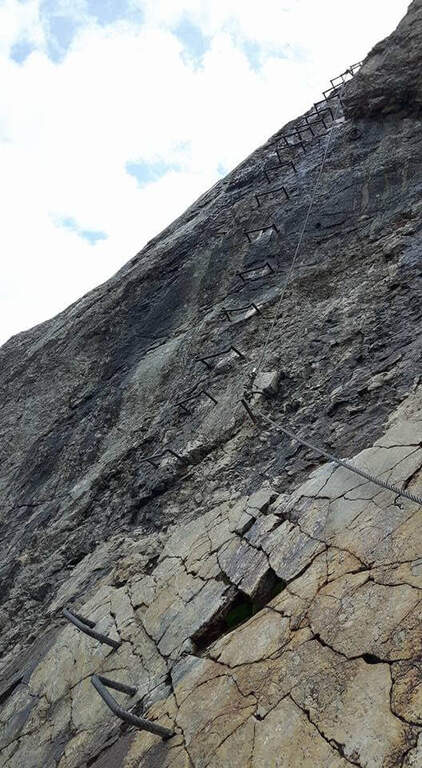 Ferrata di Punta Penia (cresta ovest della Marmolada) - foto 14