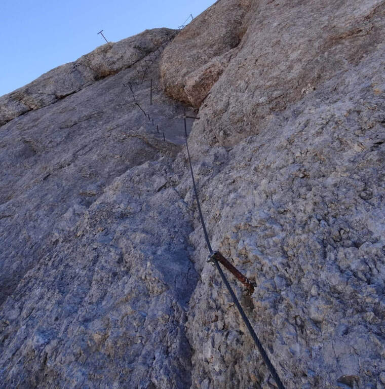 Ferrata di Punta Penia (cresta ovest della Marmolada) - foto 13