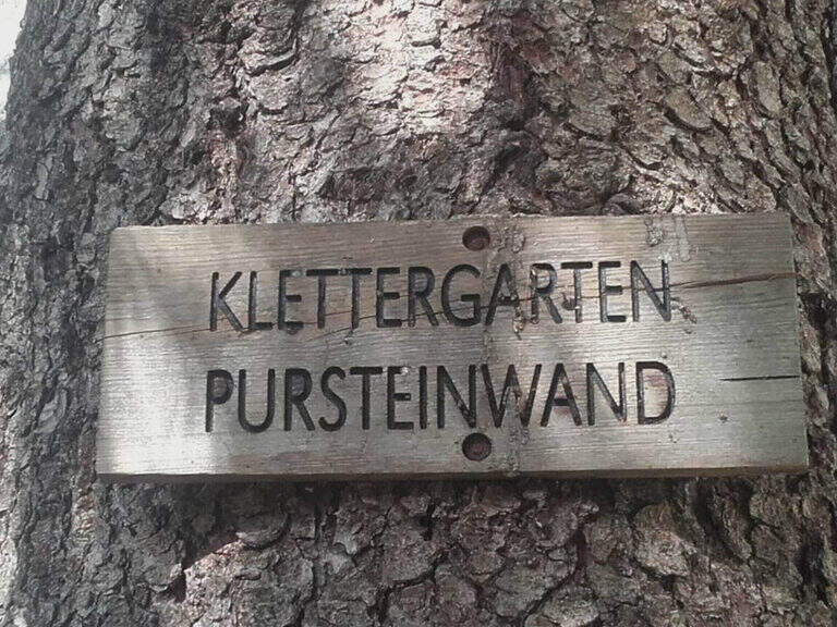 Ferrata Pursteinwand