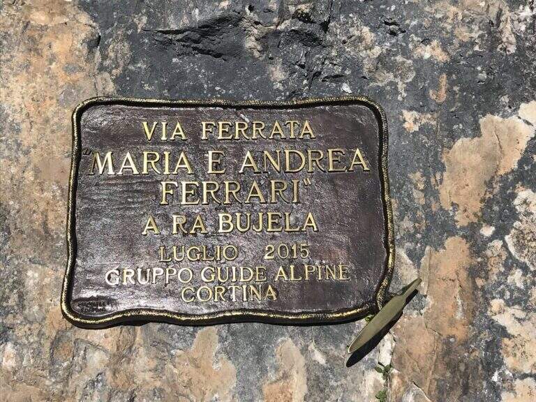 Ferrata Ferrari alla Ra Bujela