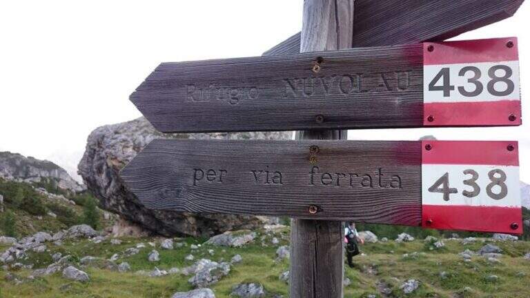 Ferrata Ra Gusela al Nuvolau