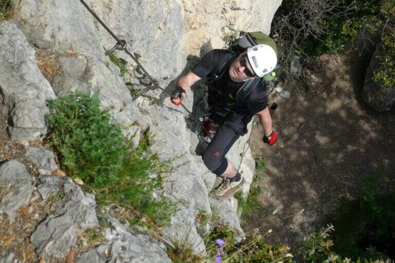 Ferrata Rino Pisetta alla Cima Garzolet (Sarche) - foto 11