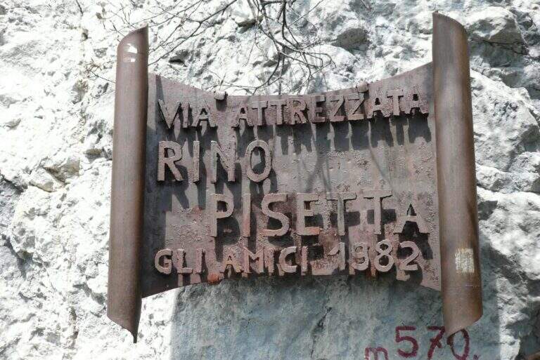 Ferrata Rino Pisetta alla Cima Garzolet (Sarche)