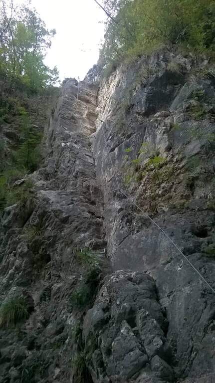 Ferrata Rio Secco a Cadino - foto 21