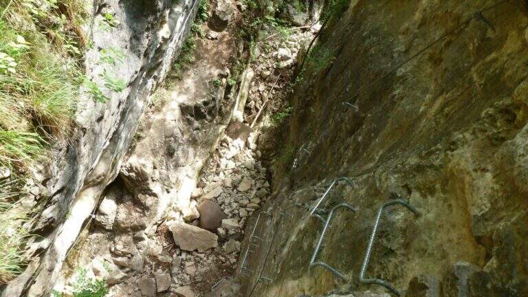 Ferrata Rio Secco a Cadino - foto 31