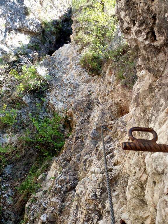 Ferrata Rio Secco a Cadino - foto 25