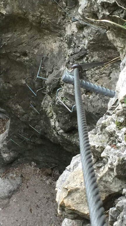 Ferrata Rio Secco a Cadino - foto 34