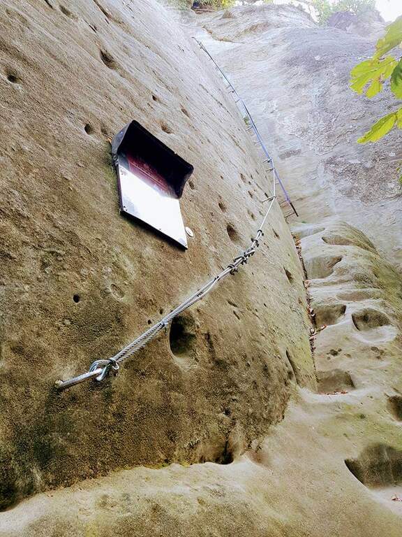Ferrata di Rocca di Badolo (Contrafforte Pliocenico)