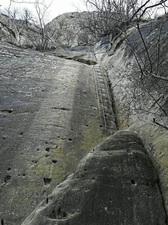 Ferrata di Rocca di Badolo (Contrafforte Pliocenico) - foto 52