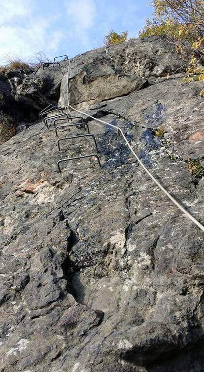 Ferrata Guido Rossa a Caprie (Rocca Bianca) - foto 29