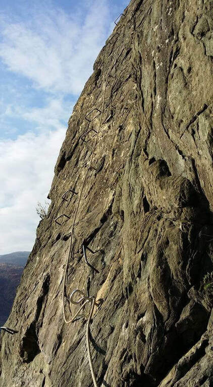 Ferrata Guido Rossa a Caprie (Rocca Bianca) - foto 28