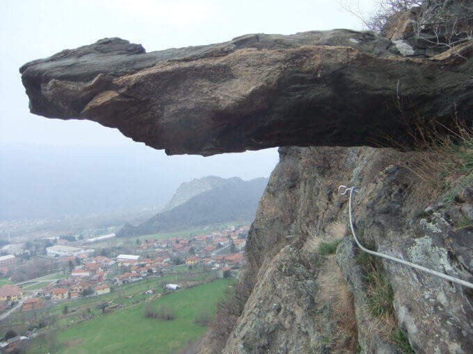Ferrata Guido Rossa a Caprie (Rocca Bianca) - foto 3