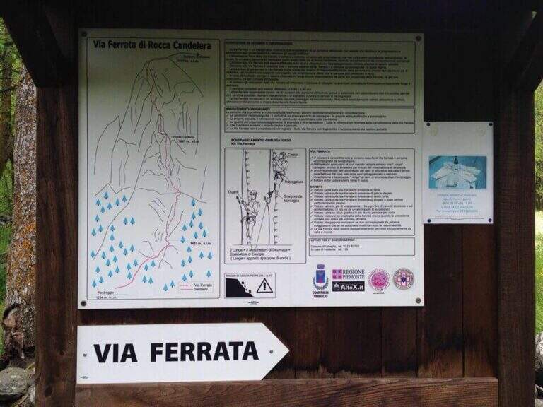 Ferrata di Rocca Candelera (Valli di Lanzo)