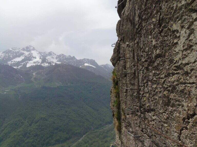 Ferrata di Rocca Candelera (Valli di Lanzo) - foto 65