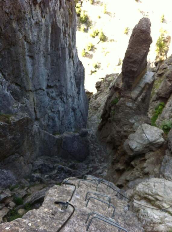 Ferrata Perona-Saglia alla Rocca di Clarì - foto 17