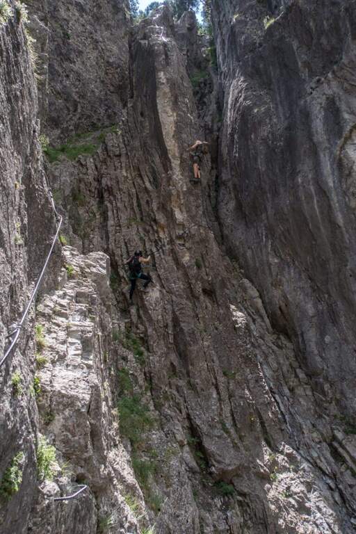 Ferrata Perona-Saglia alla Rocca di Clarì - foto 10