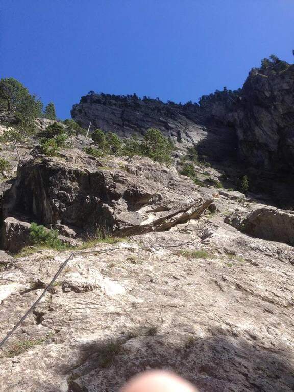Ferrata Perona-Saglia alla Rocca di Clarì - foto 36