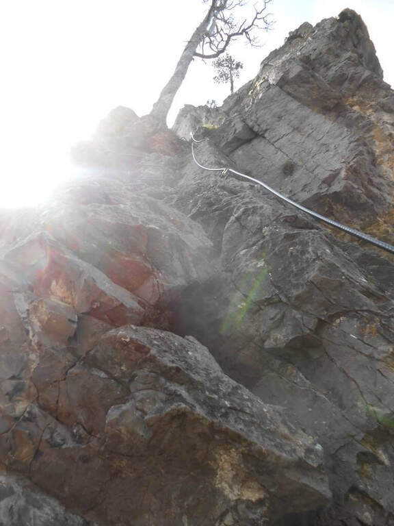 Ferrata Perona-Saglia alla Rocca di Clarì - foto 48