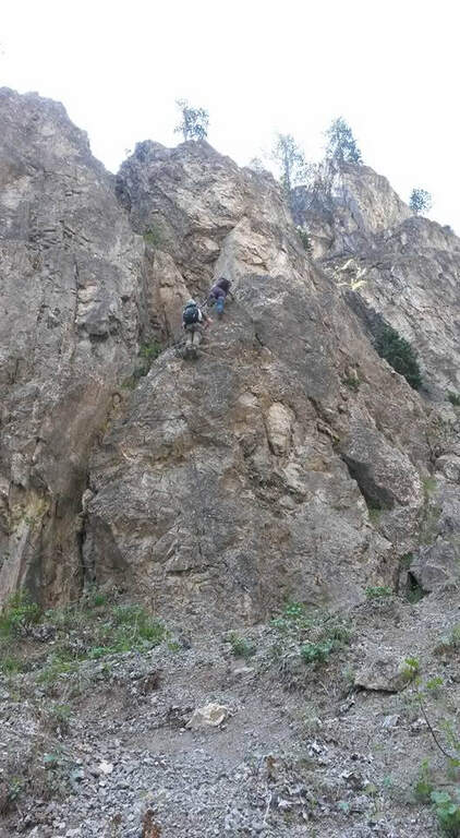 Ferrata Perona-Saglia alla Rocca di Clarì - foto 6