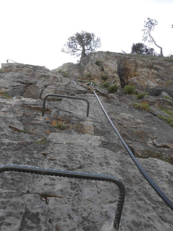 Ferrata Perona-Saglia alla Rocca di Clarì - foto 56