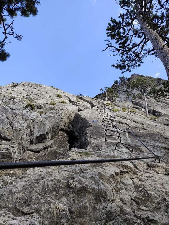 Ferrata Perona-Saglia alla Rocca di Clarì - foto 57
