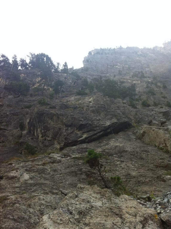 Ferrata Perona-Saglia alla Rocca di Clarì - foto 33