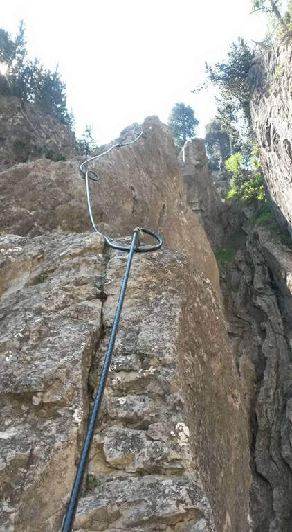 Ferrata Perona-Saglia alla Rocca di Clarì - foto 12