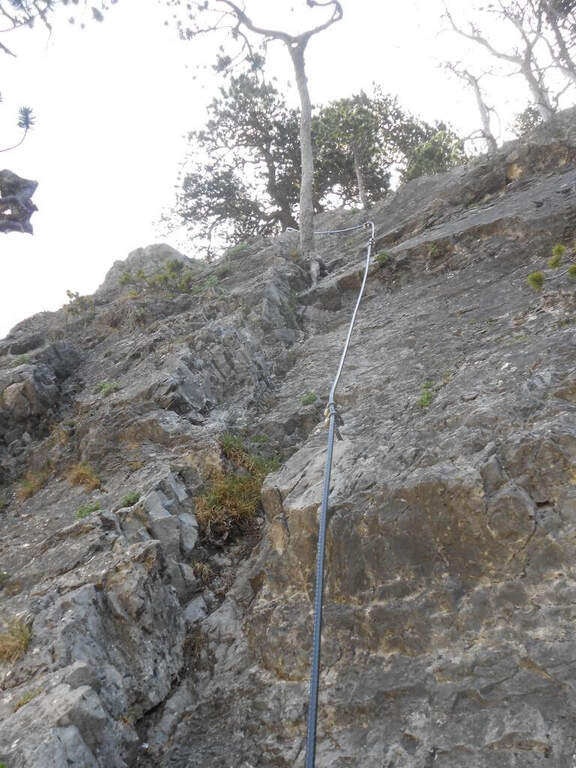 Ferrata Perona-Saglia alla Rocca di Clarì - foto 44