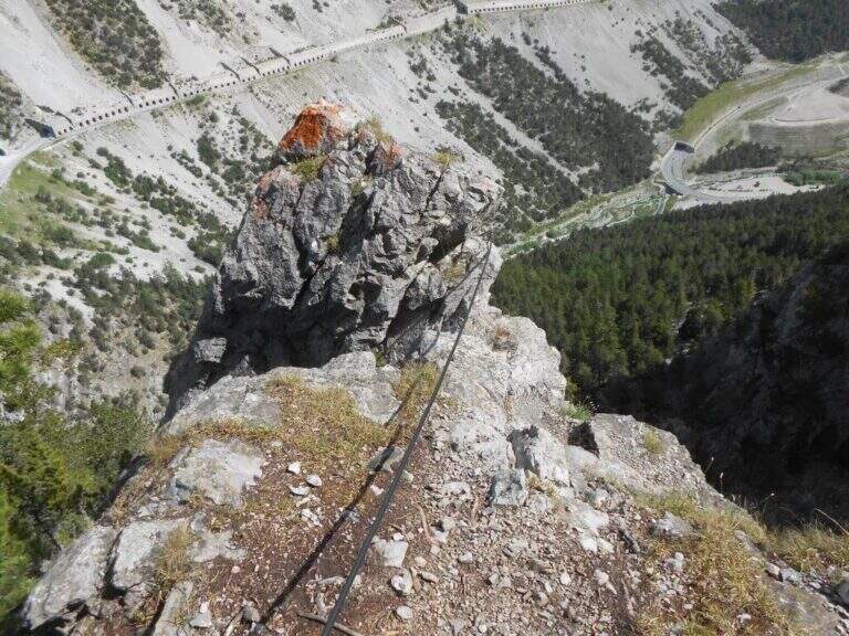 Ferrata Perona-Saglia alla Rocca di Clarì - foto 47