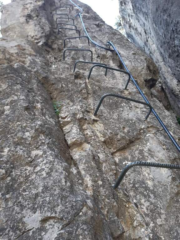 Ferrata Perona-Saglia alla Rocca di Clarì - foto 11