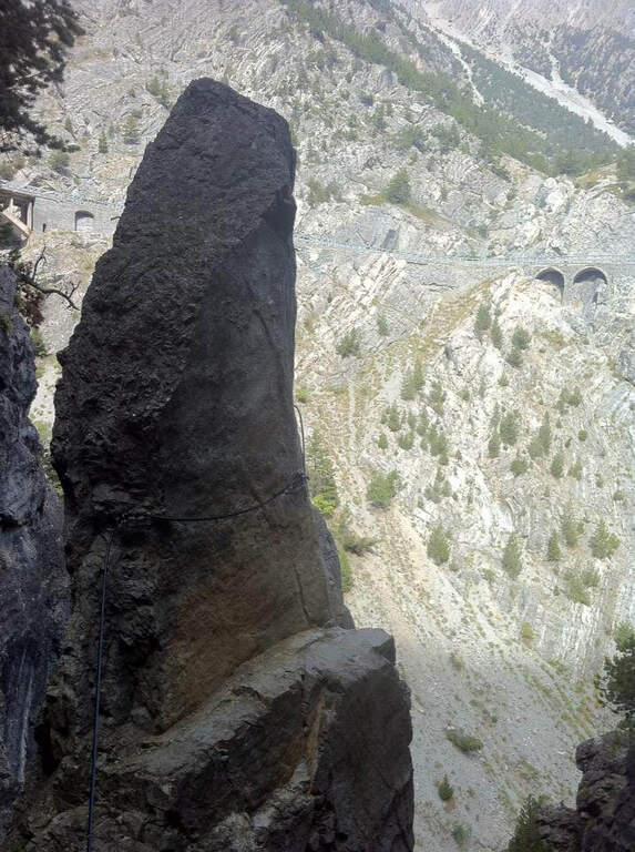 Ferrata Perona-Saglia alla Rocca di Clarì - foto 16