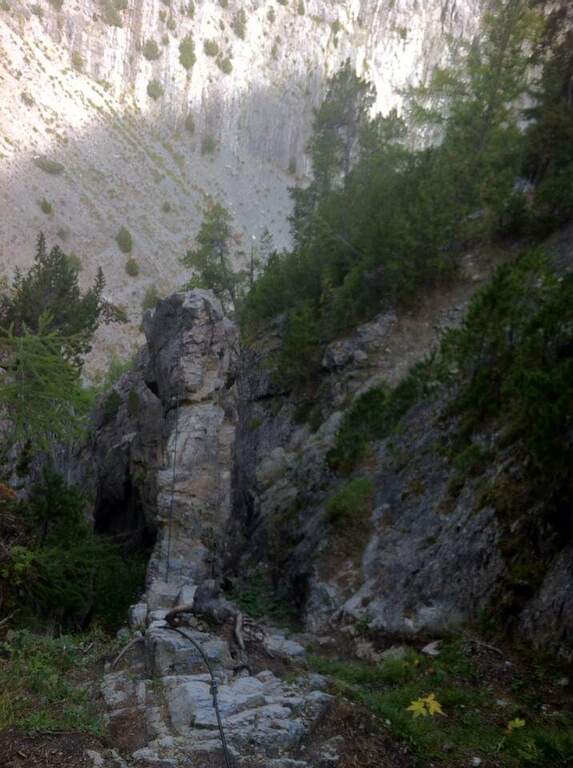 Ferrata Perona-Saglia alla Rocca di Clarì - foto 26