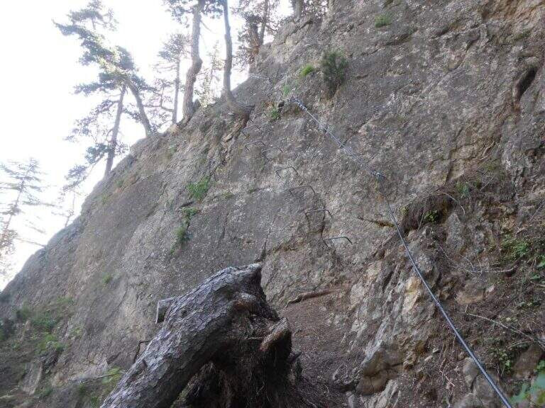 Ferrata Perona-Saglia alla Rocca di Clarì - foto 31