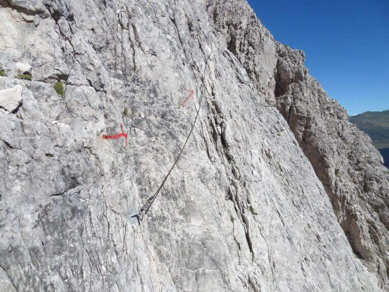 Ferrata Aldo Roghel alla Forcella delle Guglie - foto 7