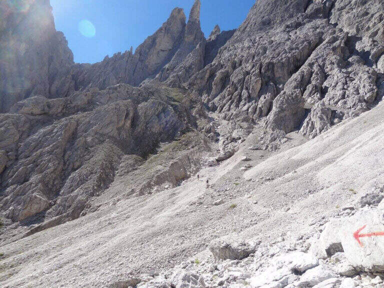 Ferrata Aldo Roghel alla Forcella delle Guglie - foto 23