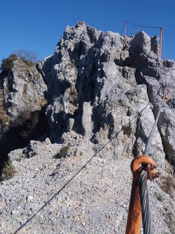 Ferrata Salvatori alla Pania Forata (Monte Forato) - foto 10