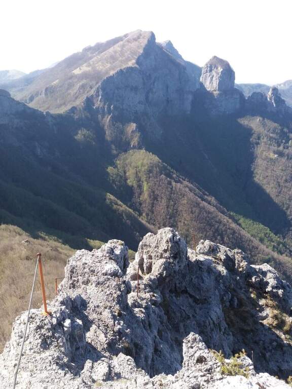 Ferrata Salvatori alla Pania Forata (Monte Forato) - foto 15