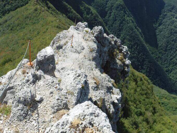 Ferrata Salvatori alla Pania Forata (Monte Forato) - foto 11