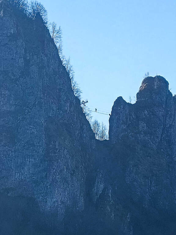 Ferrata il Nido dei Santa Croce (Corna Maria) - foto 17