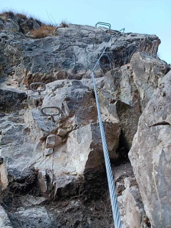 Ferrata il Nido dei Santa Croce (Corna Maria) - foto 9