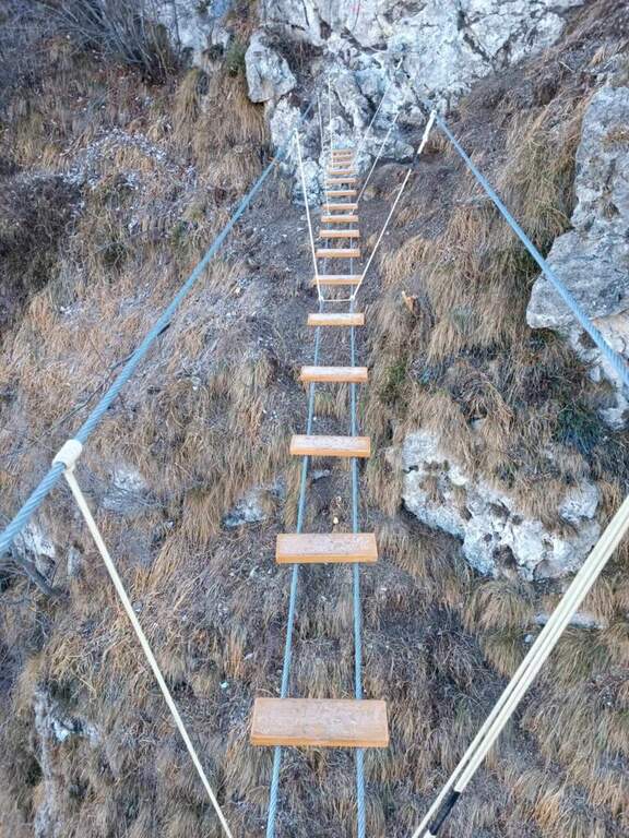Ferrata il Nido dei Santa Croce (Corna Maria) - foto 18